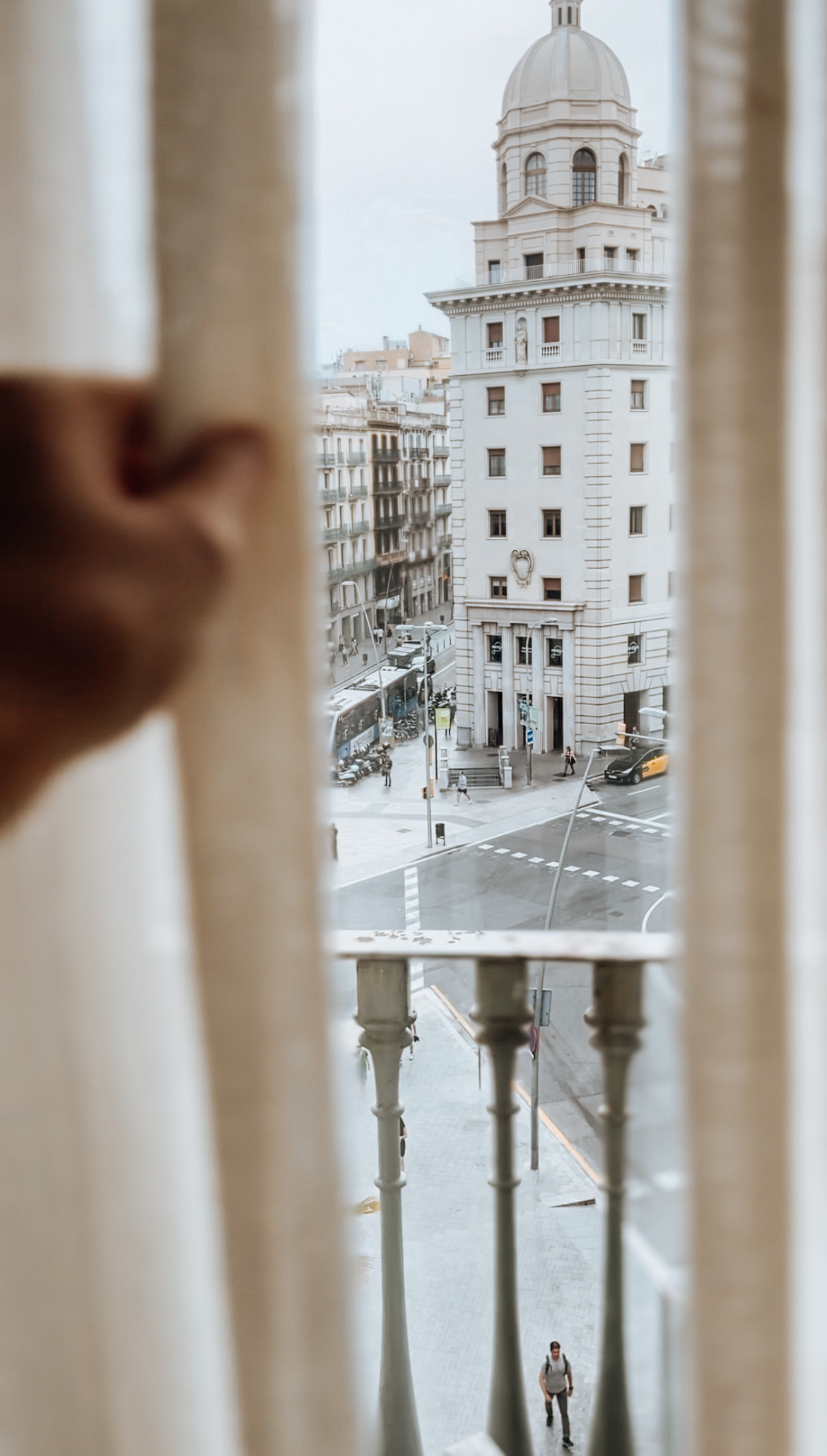 Corner Balcony Room Hotel Regina Barcelona